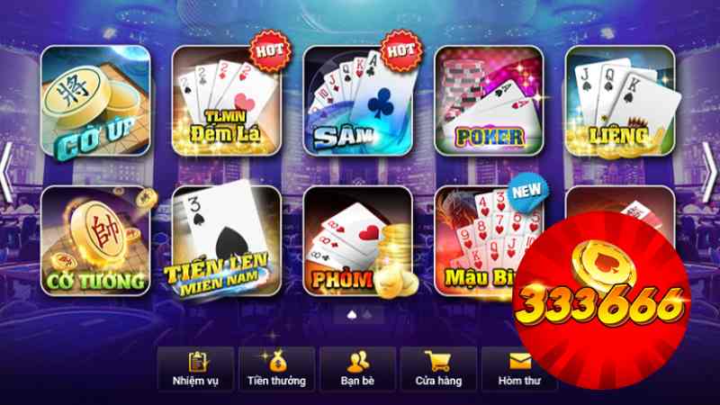 Top tựa game đáng chơi tại nhà cái 333666	