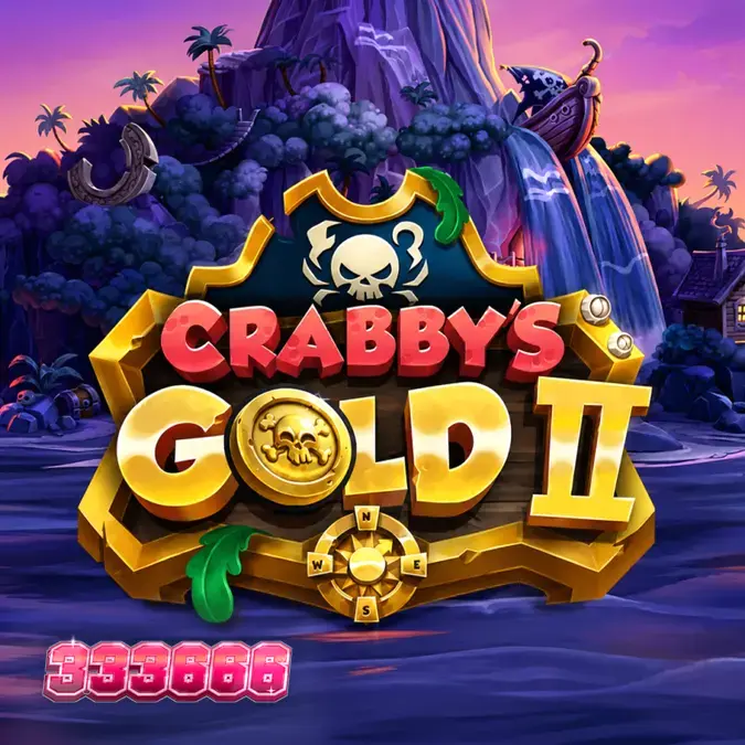 Tampilan visual slot Crabby’s Gold 2 dengan tema bajak laut