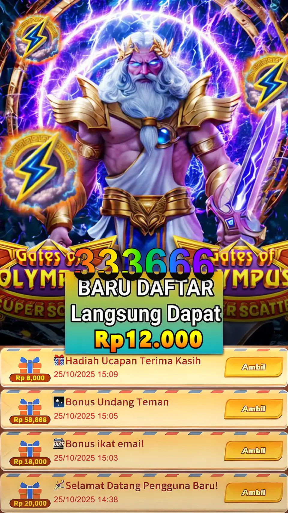 333666 Masuk